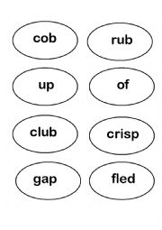 Syllable cards 