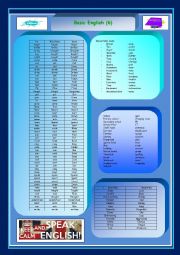 English Worksheet: Basic English 6