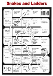 English Worksheet: Snakes and Ladders for So do I / Neither do I