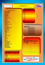 English Worksheet: Revision 2