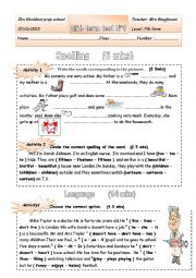 mid-term test1   7thformers