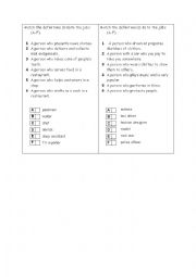 English Worksheet: Countable and uncountable nouns