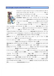 English Worksheet: All Tenses (5)