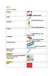 English Worksheet: Happy Street 1 groep 5 unit 2