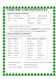 English Worksheet: Gerunds and Infinitives