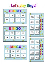 BINGO NUMBERS