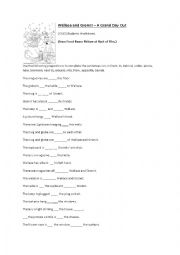 Wallace and Gromit A Grand Day Out - Prepositions worksheet.