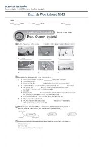English Worksheet: SPORTS