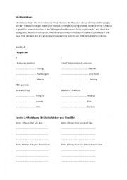 English Worksheet: Like or Dont like