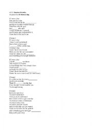 English Worksheet:  If I were a boy by Beyonc K.