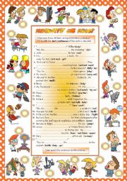 English Worksheet: Naughty or Nice?
