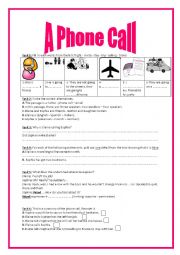 English Worksheet: 8th form preparing for the trip group session: listening comprehension (authentic audio file)