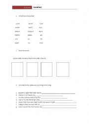 English Worksheet: Diamonds - Rihanna