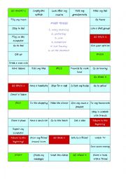 Mixed Tenses Board Game