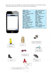English Worksheet: Ready to pack 