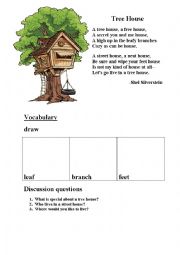 Tree house poem