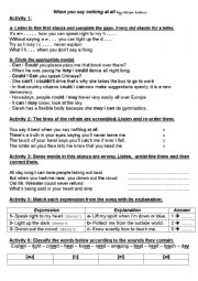 English Worksheet: 2nd year lesson 3