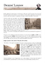 English Worksheet: Dickens London