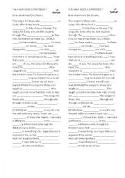 English Worksheet: Have you ever made a difference