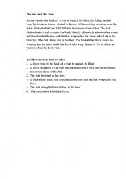 English Worksheet: fable