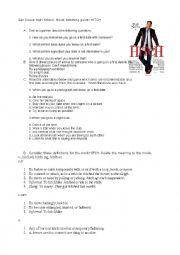 English Worksheet: Hitch