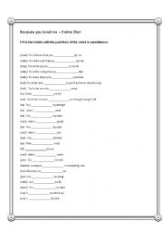 English Worksheet: Practice Past Simple With Celindion