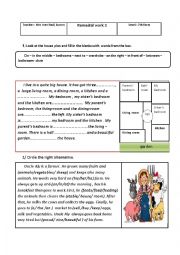 English Worksheet: remedial work