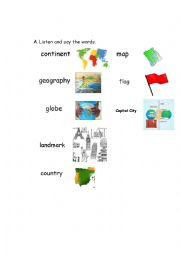 English Worksheet: European countries lesson