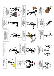 English Worksheet: Verbs