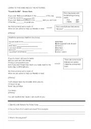 English Worksheet: Count on Me