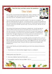 English Worksheet: The Nutritionist