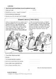 English Worksheet: Illness, present simple, present continuous and making corrections 