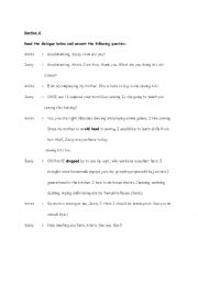 English Worksheet: year 4