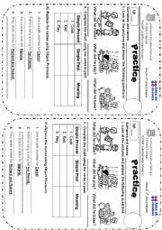 English Worksheet: SIMPLE PAST 