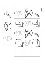 SCHOOL OBJECTS PATTERNS for pre-schoolers