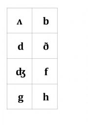 English Worksheet: english transcription