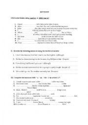 Mixed Worksheet