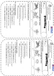 English Worksheet: COUNTABLE AND UNCOUNTABLE NOUNS