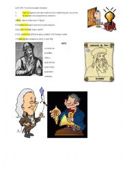 English Worksheet: hidden inventor