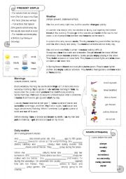 English Worksheet: Use of Present Simple