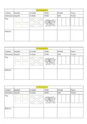 GREAT BRITAIN+ FRANCE Countries Nationalities Flags and Emblems