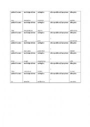 English Worksheet: Roleplay cards doctor and patient