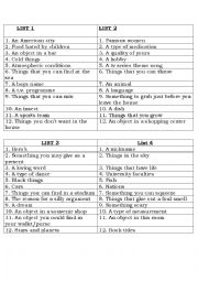 English Worksheet: What were you thinking?