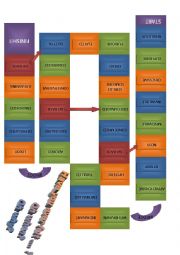 English Worksheet: Emotions board game 