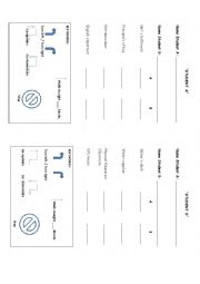 English Worksheet: Tips for giving directions