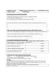 English Worksheet: Pocket money