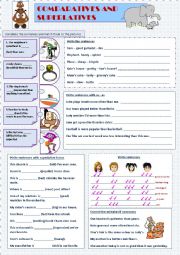 English Worksheet: Comparison