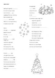 English Worksheet: JIngle Bells song