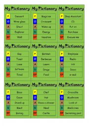 English Worksheet: Guessing Word Game