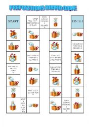 PREPOSITIONS BOARD GAME